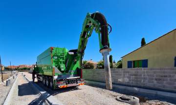 Terrassement de terrain par aspiration par des experts à Perpignan