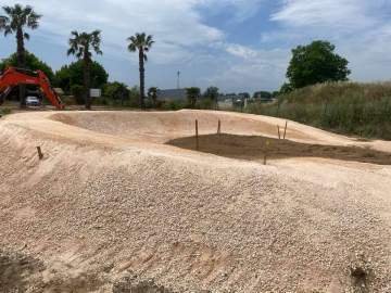 Création d'un pump track